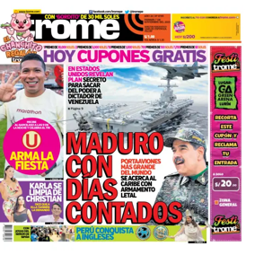 Cover of Diario Trome