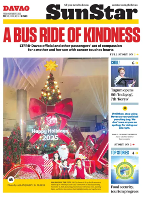 Cover of Sun.Star Davao