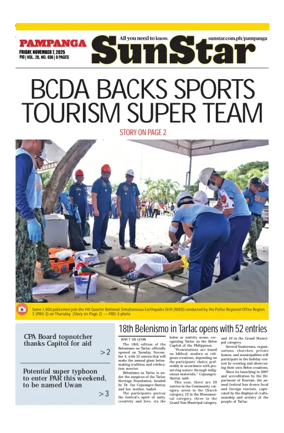 Cover of Sun.Star Pampanga