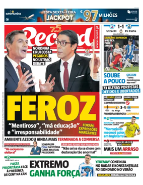 Cover of Record (Portugal)