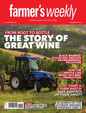 Cover of Farmers Weekly (South Africa)