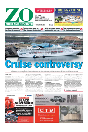 Cover of Zululand Observer - Weekender