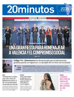 Cover of 20 Minutos Valencia