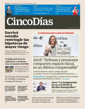 Cover of Cinco Días
