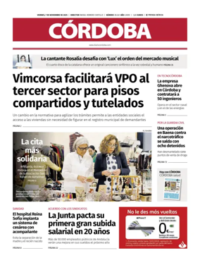 Cover of Diario Córdoba