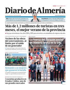 Cover of Diario de Almeria