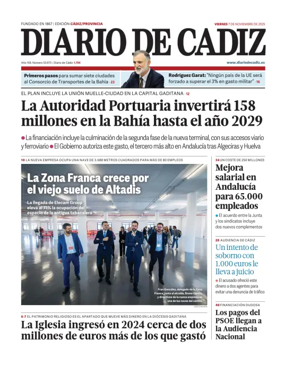Cover of Diario de Cadiz