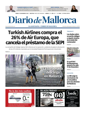 Cover of Diario de Mallorca