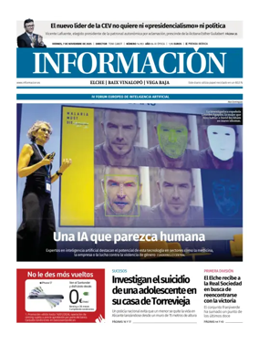 Cover of Diario Informacion (Elche y Vega Baja)