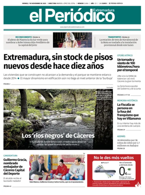 Cover of El Periódico Extremadura