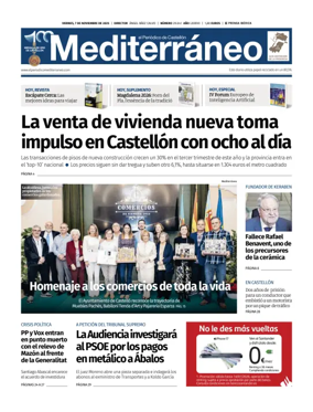 Cover of El Periódico Mediterráneo