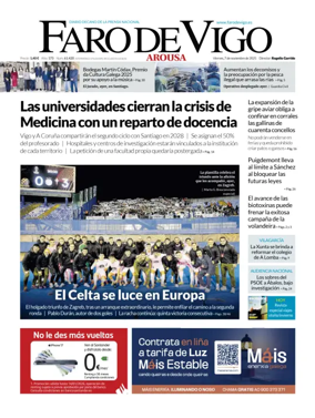 Cover of Faro de Vigo (Arousa)