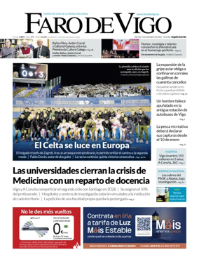 Cover of Faro de Vigo