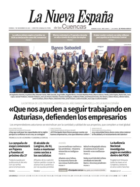 Cover of La Nueva España (Cuencas)