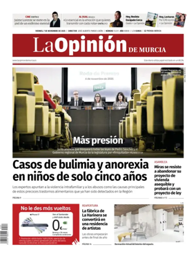 Cover of La Opinión de Murcia