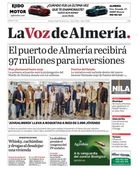 Cover of La Voz de Almería