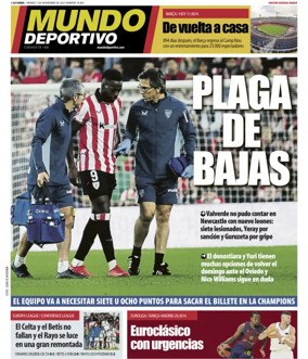 Cover of Mundo Deportivo (Bizkaia-Araba)
