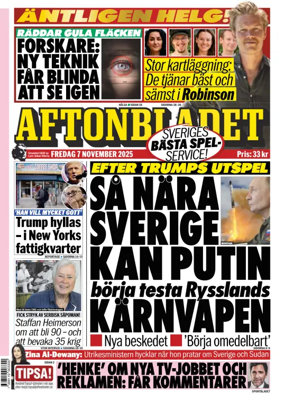 Cover of Aftonbladet