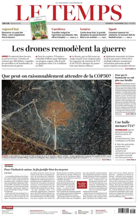 Cover of Le Temps