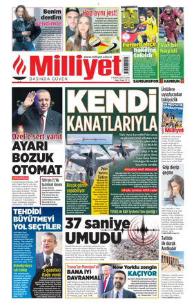Cover of Milliyet