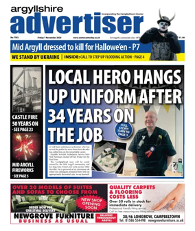 Cover of Argyllshire Advertiser