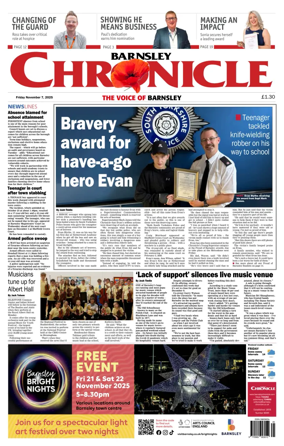 Cover of Barnsley Chronicle