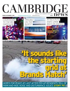 Cover of Cambridge News