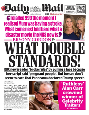 Cover of Daily Mail