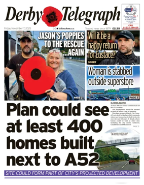 Cover of Derby Telegraph