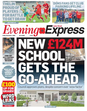 Cover of Evening Express (Extra Edition)