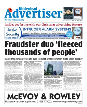 Cover of Maidenhead Advertiser