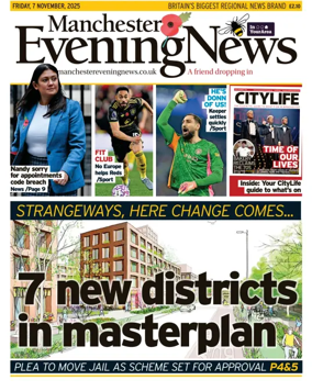 Cover of Manchester Evening News