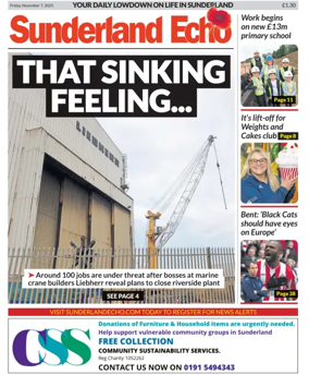 Cover of Sunderland Echo