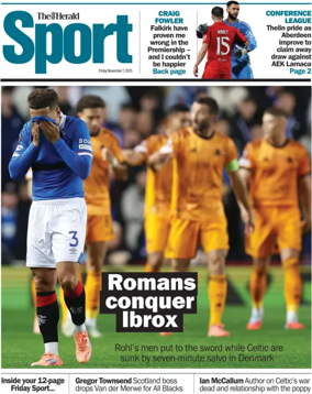 Cover of Herald Sport