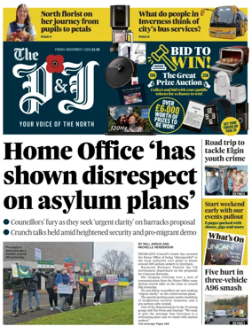 Cover of The Press and Journal (Highlands & Islands)