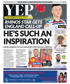 Cover of Yorkshire Evening Post