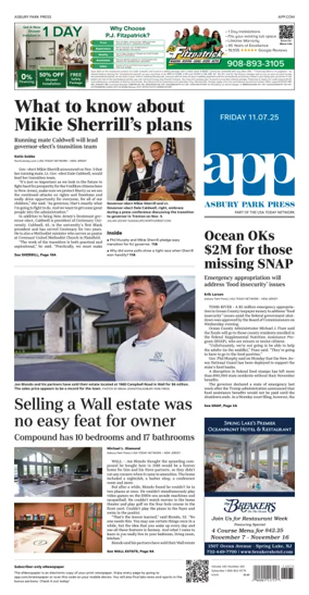 Cover of Asbury Park Press