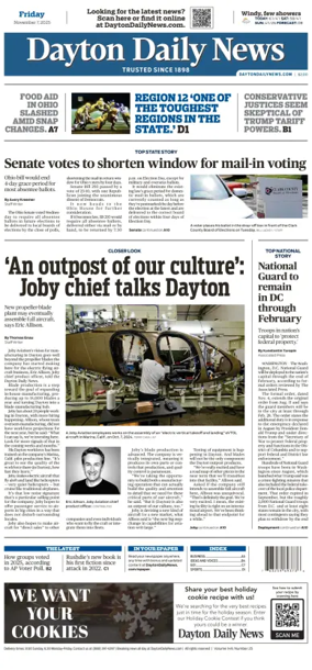 Cover of Dayton Daily News