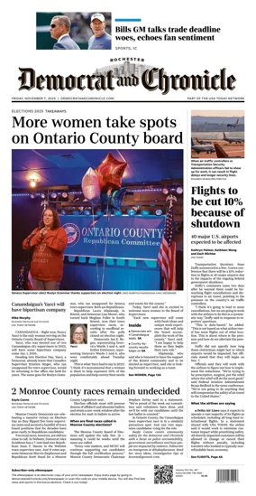 Cover of Democrat and Chronicle