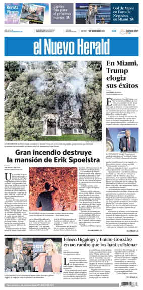 Cover of El Nuevo Herald