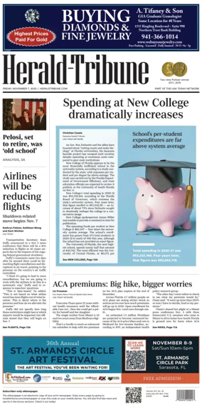 Cover of Herald-Tribune