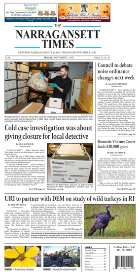 Cover of Narragansett Times