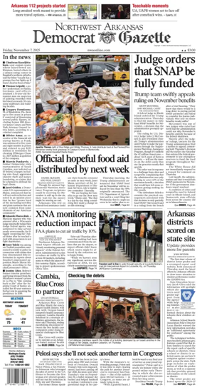 Cover of Northwest Arkansas Democrat-Gazette