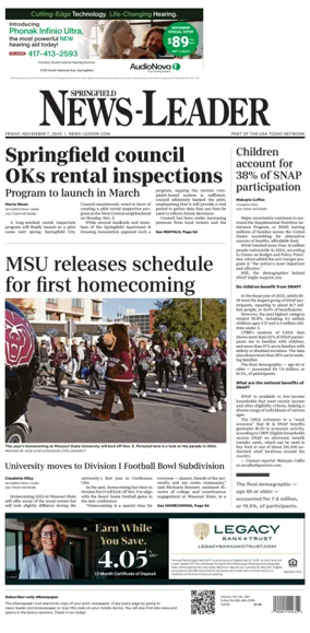 Cover of Springfield News-Leader