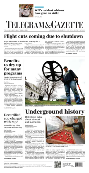 Cover of Telegram & Gazette