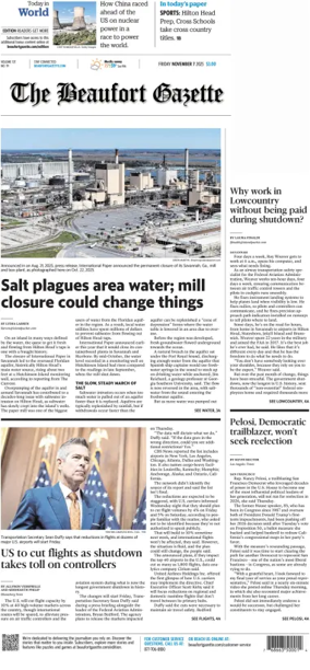 Cover of The Beaufort Gazette