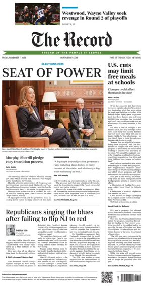 Cover of The Bergen Record