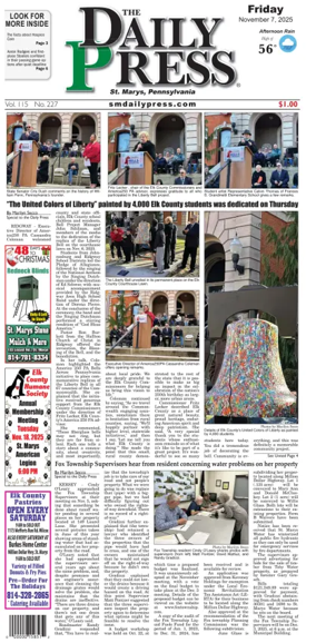 Cover of The Daily Press