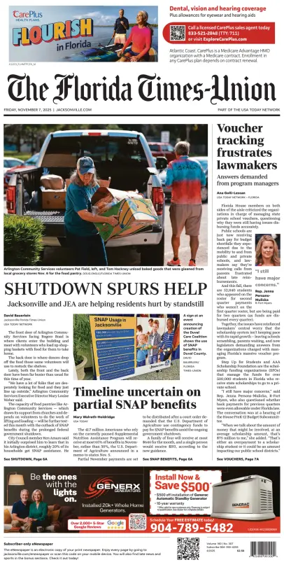 Cover of The Florida Times-Union