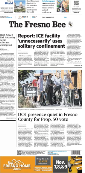 Cover of The Fresno Bee